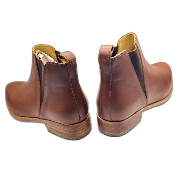 Nisolo Chelsea Leather Boots Women’s Size 5 Brown Handmade in Peru Sustainable - Picture 4 of 7